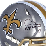 Archie Manning New Orleans Saints Signed Flash Alternate Mini Helmet