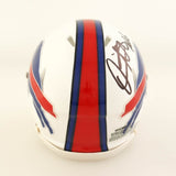 Isaiah McKenzie Signed Buffalo Bills Speed Mini Helmet (Beckett) Starting W.R.