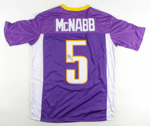 Donovan McNabb Signed Minnesota Vikings Jersey (JSA COA) 6xPro Bowl Q.B.