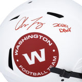 Chase Young Washington Signed Lunar Eclipse Alt Helmet w/"2020 DROY" Insc