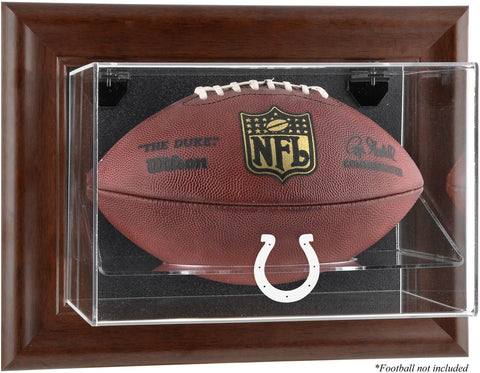 Colts Brown Football Display Case - Fanatics