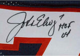 FRMD John Elway Broncos Signd Mitchell&Ness 1997 Throwback Jersey "HOF 2004"Ins