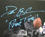 Deion Sanders Autographed/Signed Dallas Cowboys 16x20 Photo Beckett 36545
