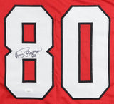 Andre Rison Signed Atlanta Falcons Jersey Inscribed Bad Moon (JSA) 5xPro Bowl WR