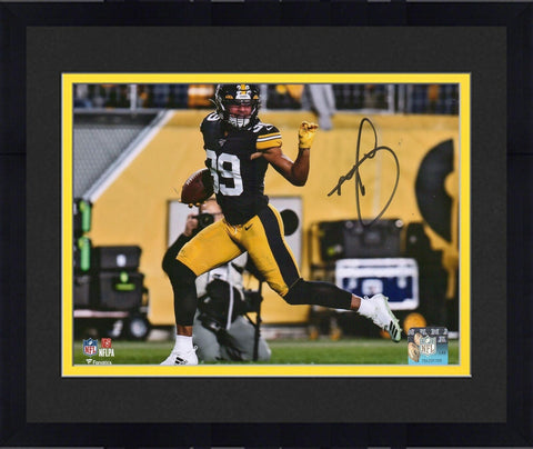 FRMD Minkah Fitzpatrick Steelers Signed 8x10 Fumble Recovery Wave Photograph