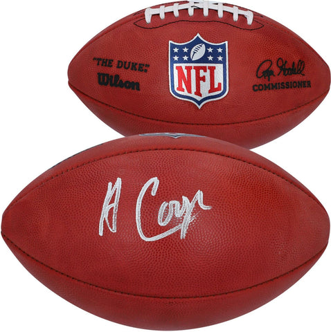 Amari Cooper Dallas Cowboys Autographed Duke Game Football