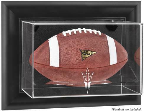 Arizona State Black Framed Wall-Mountable Football Display Case - Fanatics