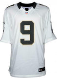 Framed Drew Brees New Orleans Saints Autographed Nike Limited White Jersey