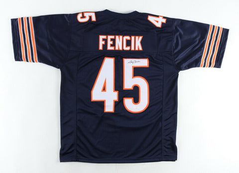 Gary Fencik Signed Chicago Bears Jersey (JSA COA) 2xPro Bowl Defensive Back