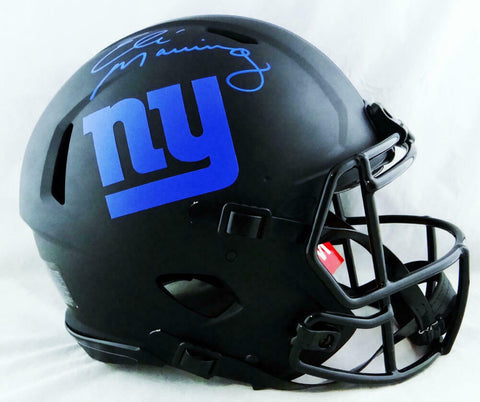 Eli Manning Signed NY Giants F/S Eclipse Speed Authentic Helmet - Fanatics Auth