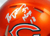 Brian Urlacher Autographed Bears Flash Speed Mini Helmet w/HOF-Beckett W Holo