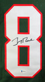 Jerry Rice Autographed Green College Style Jersey - Beckett W Auth *L8