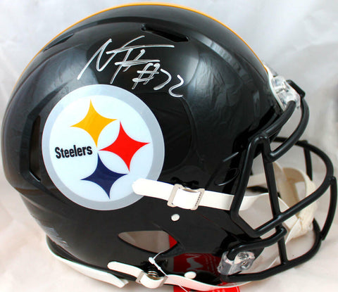 Najee Harris Autographed Pittsburgh Steelers F/S Speed Authentic Helmet-Fanatics