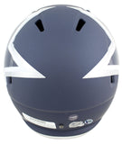 Cowboys Emmitt Smith Signed Alternate Amp Full Size Speed Rep Helmet BAS