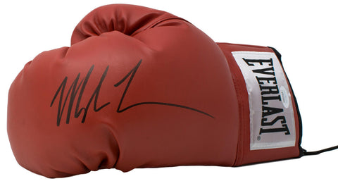 Mike Tyson Signed Red Everlast Left Hand Boxing Glove JSA
