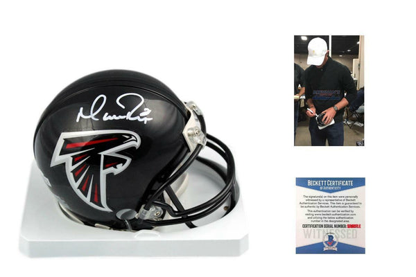 Matt Ryan Autographed SIGNED Atlanta Falcons Mini-Helmet w/ Photo - Beckett