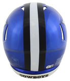 Cowboys Dak Prescott Signed Flash Full Size Speed Proline Helmet BAS Witnessed