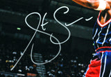 Steve Francis Signed Rockets 16x20 FP Photo Dunking vs Kings- Beckett Witness
