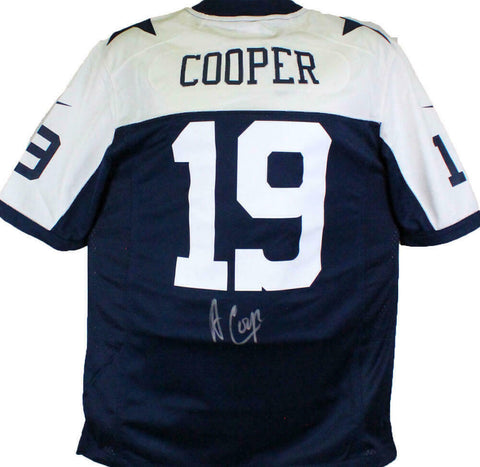 Amari Cooper Autographed Cowboys Thanksgiving Nike Game Jersey-Beckett W Holo