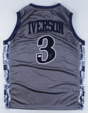Allen Iverson Signed Georgetown Hoyas "The Answer" Jersey (JSA COA) 11xAll Star