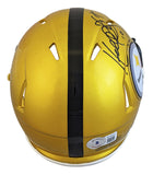Steelers Kordell Stewart Authentic Signed Flash Speed Mini Helmet BAS Witnessed