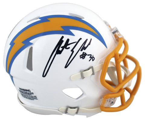 Chargers Austin Ekeler Authentic Signed Speed Mini Helmet PSA/DNA Itp