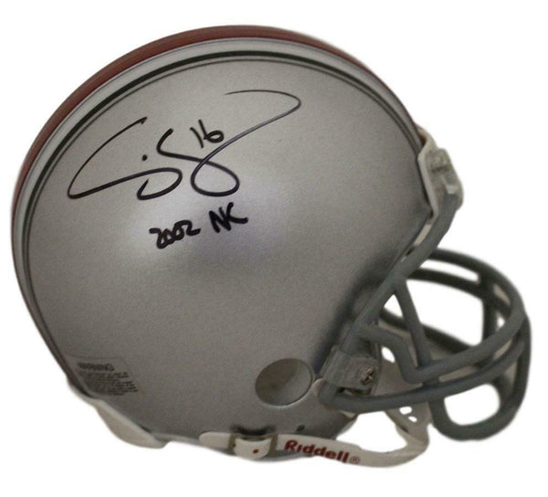Craig Krenzel Autographed Ohio State Buckeyes Mini Helmet 02 NC 20971