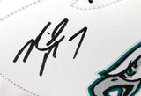 Michael Vick Autographed Philadelphia Eagles Logo Football-Beckett W Hologram