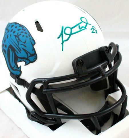 Fred Taylor Autographed Jacksonville Jaguars Lunar Speed Mini Helmet-BAW Holo