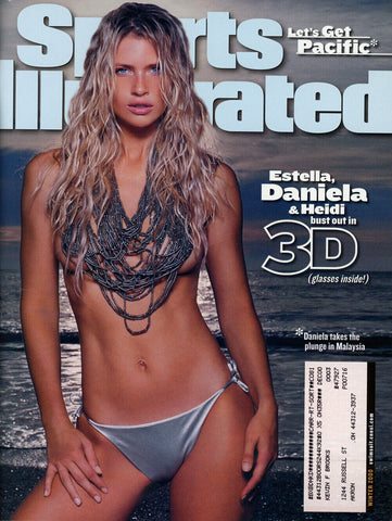 2000 Sports Illustrated Swimsuit Magazine Daniela Pestova Cover 38323