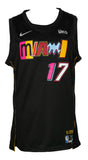 P.J. Tucker Signed Miami Heat Nike Swingman Basketball Jersey JAS ITP