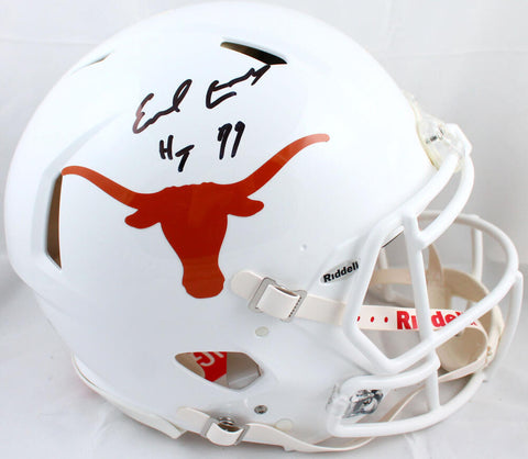 Earl Campbell Signed Longhorns F/S Speed Authentic Helmet w/HT 77- BeckettW Holo