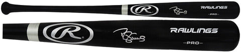 Darryl Strawberry Signed Rawlings Pro Black Full Size Baseball Bat - (SS COA)
