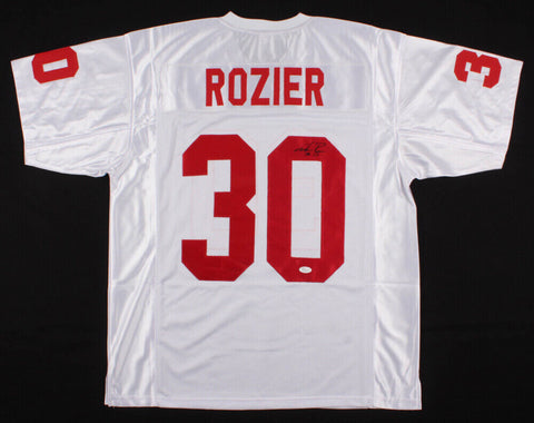 Mike Rozier Signed Nebraska Cornhuskers Jersey (JSA COA) Houston Oilers RB