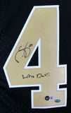 Darren Sproles Signed Autographed Black Pro Style Jersey w/Who Dat-Beckett Holo