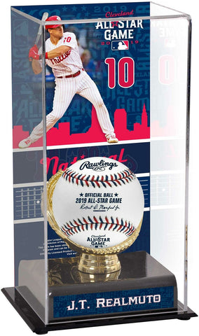 J.T. Realmuto Phillies 2019 All-Star Game Gold Glove Display Case with Image