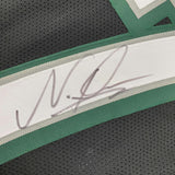 Framed Autographed/Signed Nakobe Dean 33x42 Philadelphia Black Jersey JSA COA