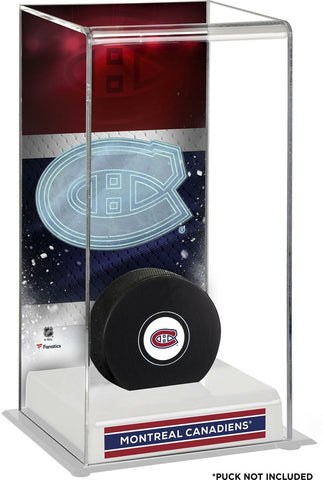 Montreal Canadiens Deluxe Tall Hockey Puck Case - Fanatics
