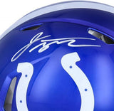 Jonathan Taylor Colts Signed Riddell Flash Alternate Speed Authentic Helmet