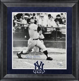 Yankees Mickey Mantle Signed Framed 19.5x20.5 Photo LE #41/100 JSA & Fanatics