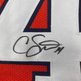 Autographed/Signed Courtland Sutton Denver Retro Orange Jersey PSA/DNA COA