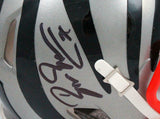 Boomer Esiason Signed Cincinnati Bengals Flash Speed Mini Helmet-BAW Hologram