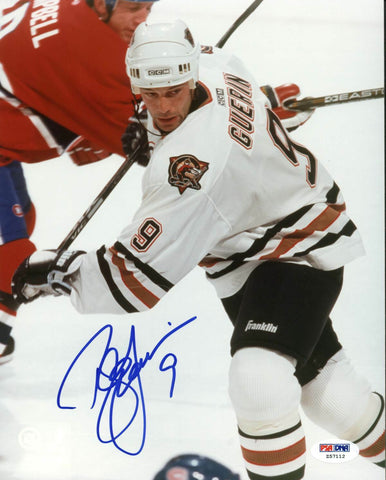 Oilers Bill Guerin Signed Authentic 8X10 Photo Autographed PSA/DNA #Z57112