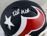 Deshaun Watson Signed Houston Texans AMP Speed Mini Helmet - JSA W Auth *White