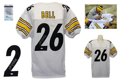 Leveon Bell Autographed SIGNED Jersey - White - JSA Witnessed