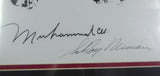 Muhammad Ali, Joe Frazier & LeRoy Neiman Autographed Framed Litho Beckett A74189