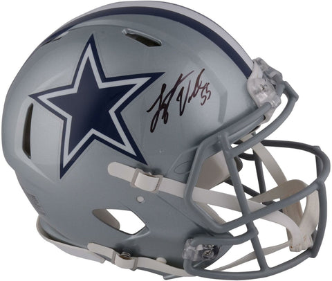 Leighton Vander Esch Dallas Cowboys Signed Speed Authentic Pro-Line Helmet
