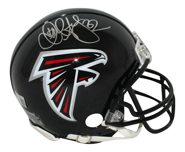 Jamal Anderson Autographed Atlanta Falcons 2003-19 Mini Helmet BAS 34038