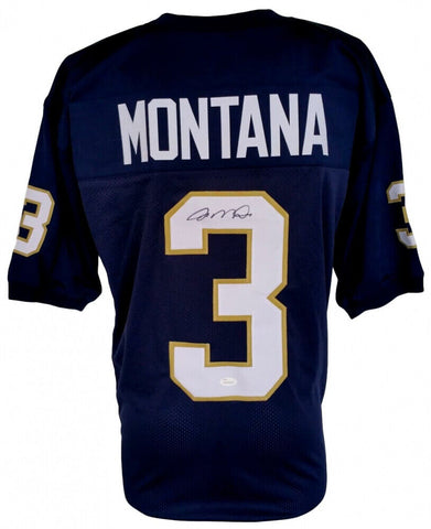 Joe Montana Signed Notre Dame Fighting Irish Jersey (JSA COA) 4xSuper Bowl Champ