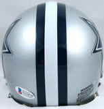 Drew Pearson Autographed Dallas Cowboys Mini Helmet with HOF- Beckett W *Black